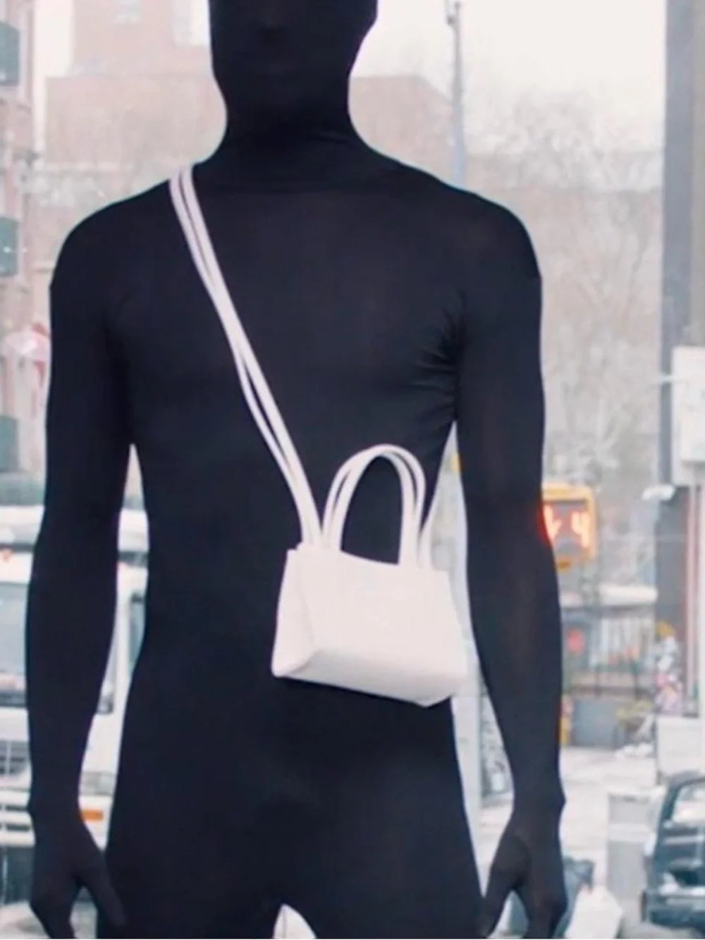 Telfar Mini Shopping Bag in Light Beige - Picture 6 of 6